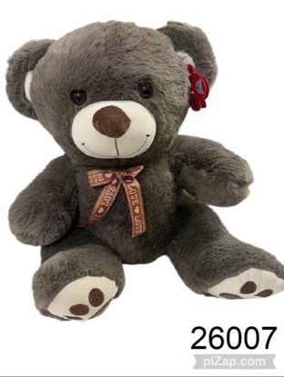 Imagen de PELUCHE OSO C/MOÑO 45CM 3.26